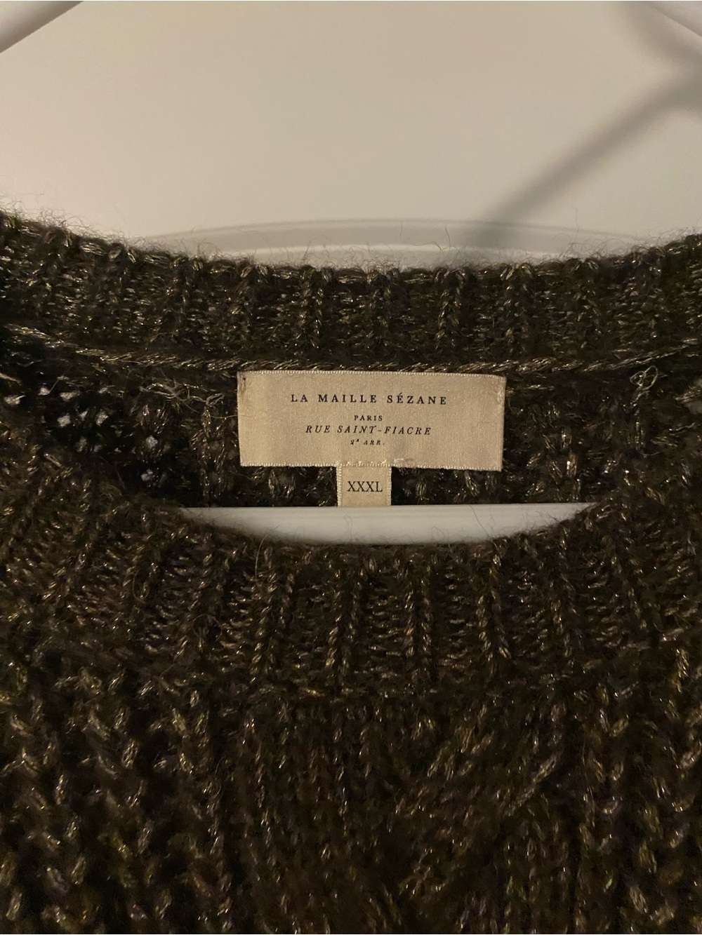 Sezane Jazz Jumper Golden Camel - Size XXXL - Picture 3 of 4